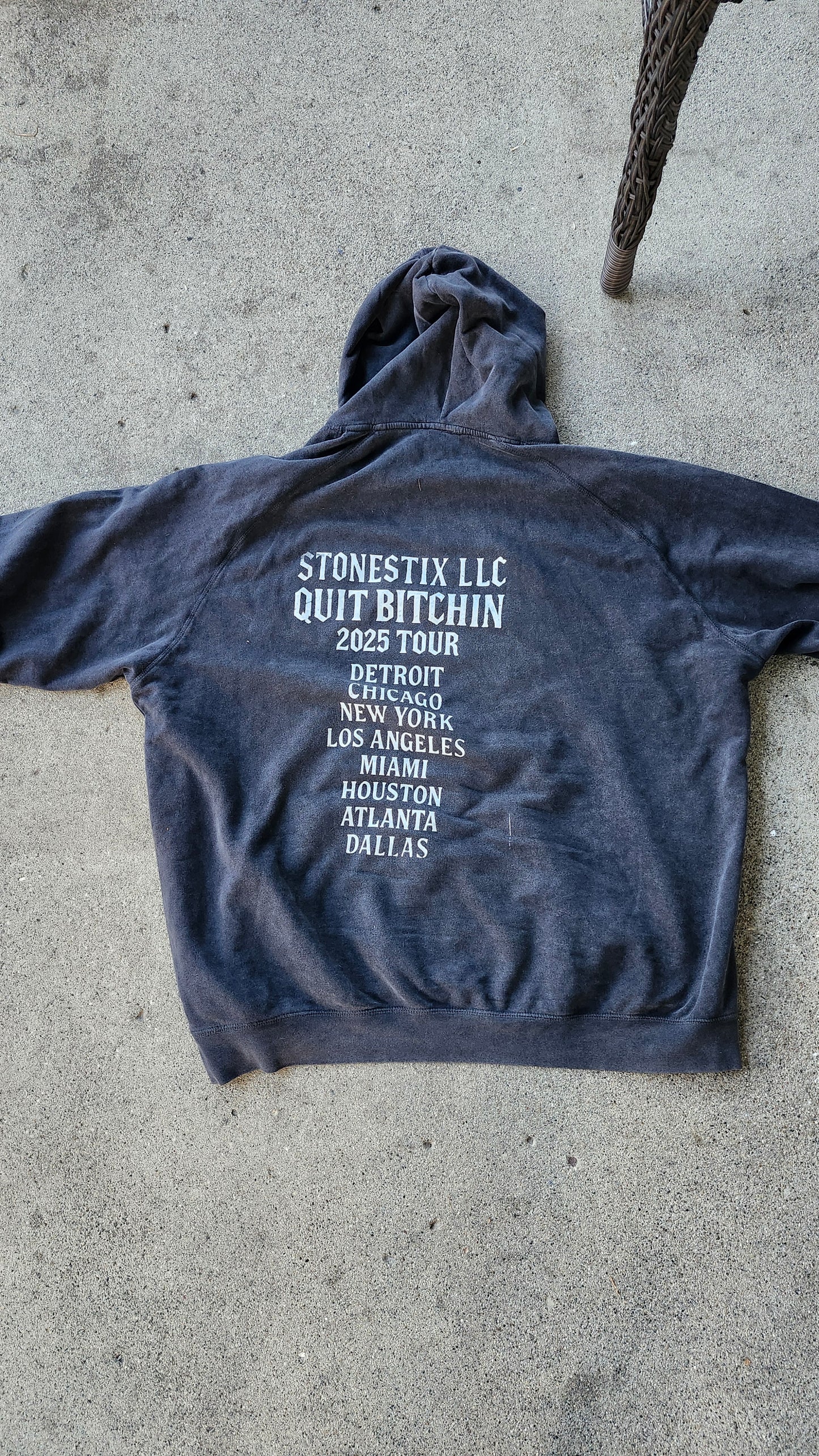 Property of Stonestix Stonewashed Pullover Hoodie