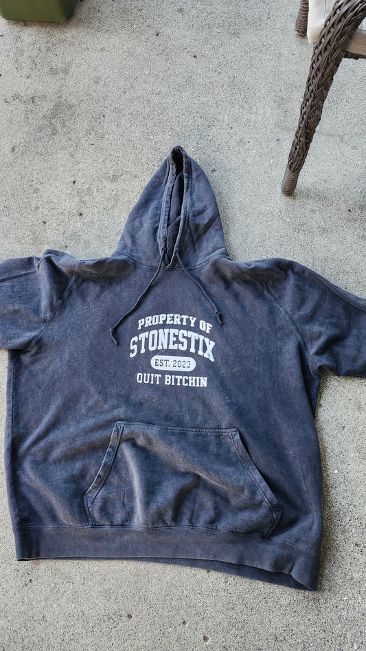Property of Stonestix Stonewashed Pullover Hoodie