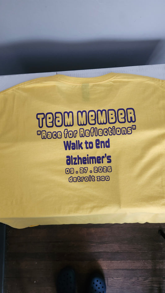 Walk to End Alzheimer's Fundraiser Tee